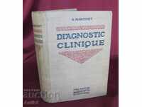 1922years. Medical Book DIAGNOSTIC CLINIQUE