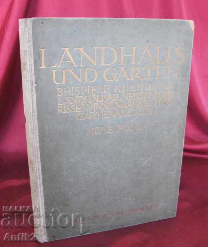 1919g. Book LANDHAUS UND GARTEN Germany