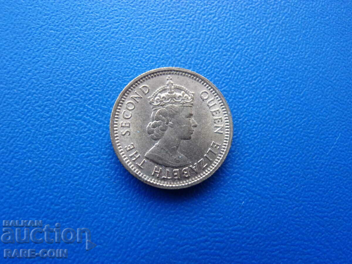 II (20)  Хонг-Конг  5  Цента  1965  UNC с цена € 2.56 | 5.01 лв.