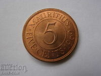 II (39) Mauritius 5 Cents 1969