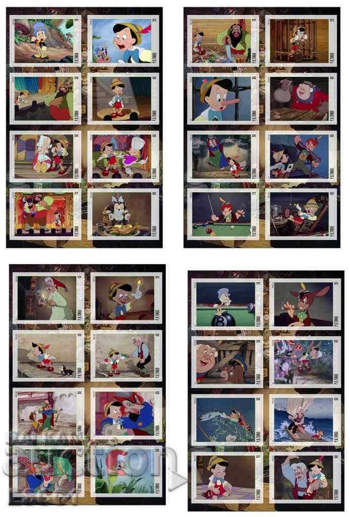 Чисти блокове Анимация Дисни Пинокио  2015 от  Тонго