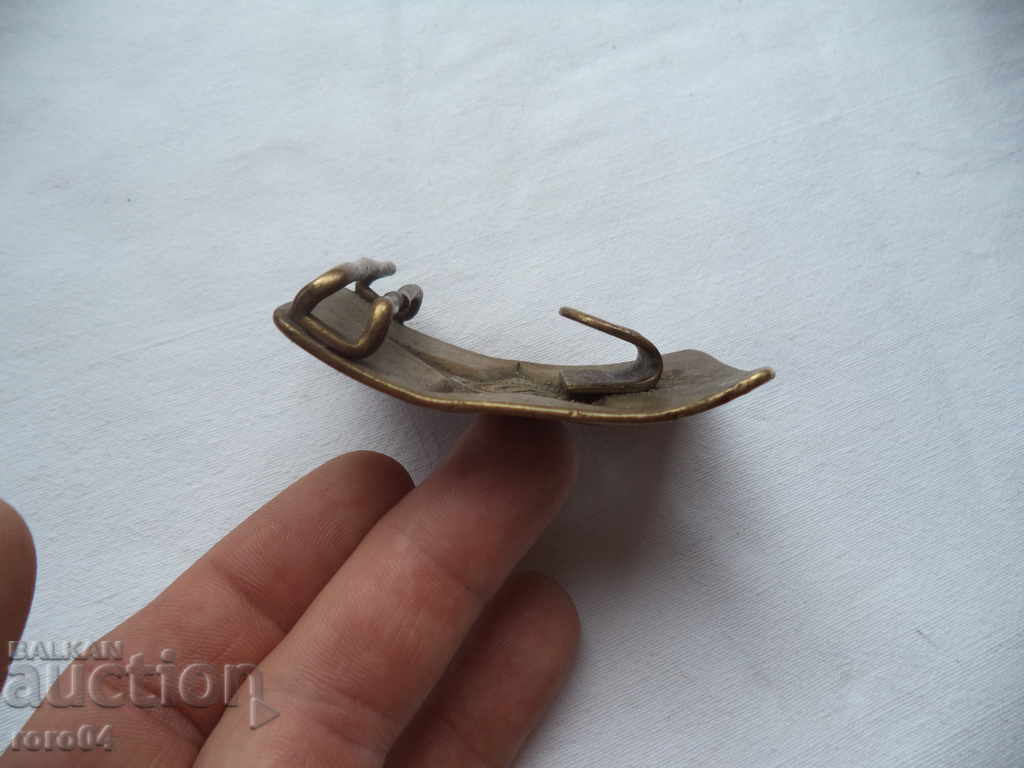 HAMMER AND SICKLE - OLD BRONZE BELT BUCKLE - USSR - 7 HAMMER AND SICKLE - OLD BRONZE BELT BUCKLE - USSR - 7