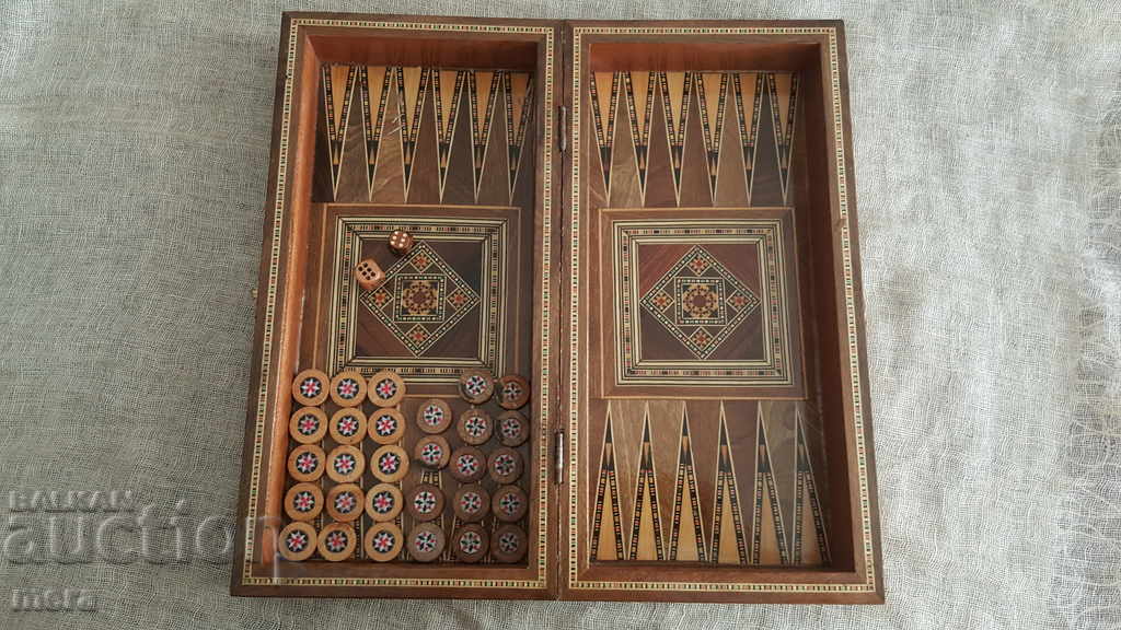 Chess box + Backgammon - Extreme intrigue