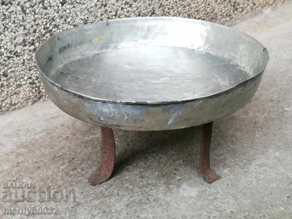 Antique wrought iron stove, hearth, grill, wrought iron - 7 Antique wrought iron stove, hearth, grill, wrought iron - 7