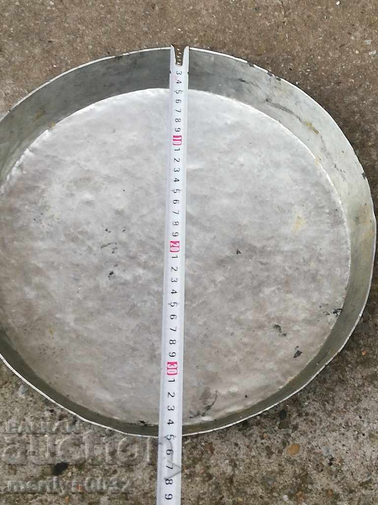 Auction  Tin, tray, baker, tray, copper pot