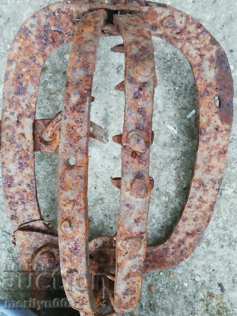 Antique Hand Forged Spike Trap - 19th Century with price 49.00 BGN | € 25.05