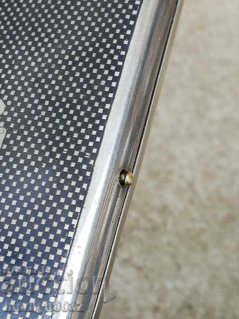 Livrarea Snuffbox rusesc argintiu 193,8 grame eșantion 875/1000