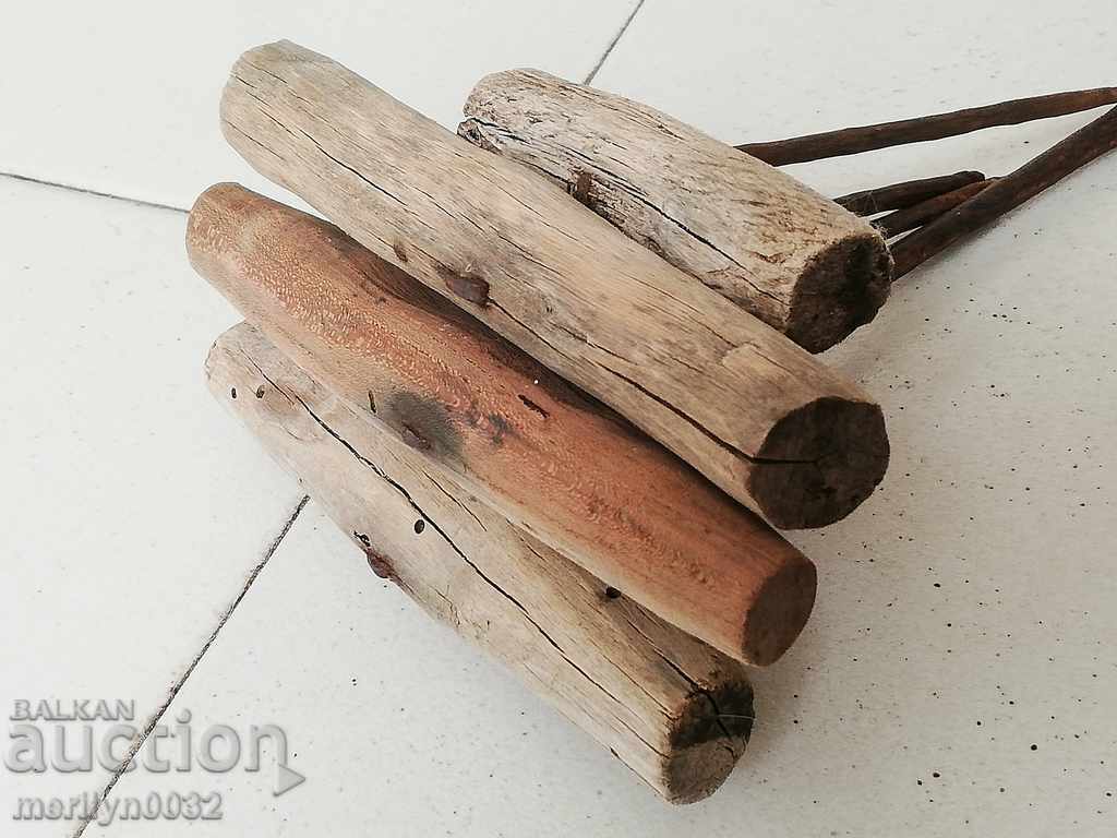 Mașini de măcinat vechi, care bobinau grătar de fier forjat - 5 Mașini de măcinat vechi, care bobinau grătar de fier forjat - 5