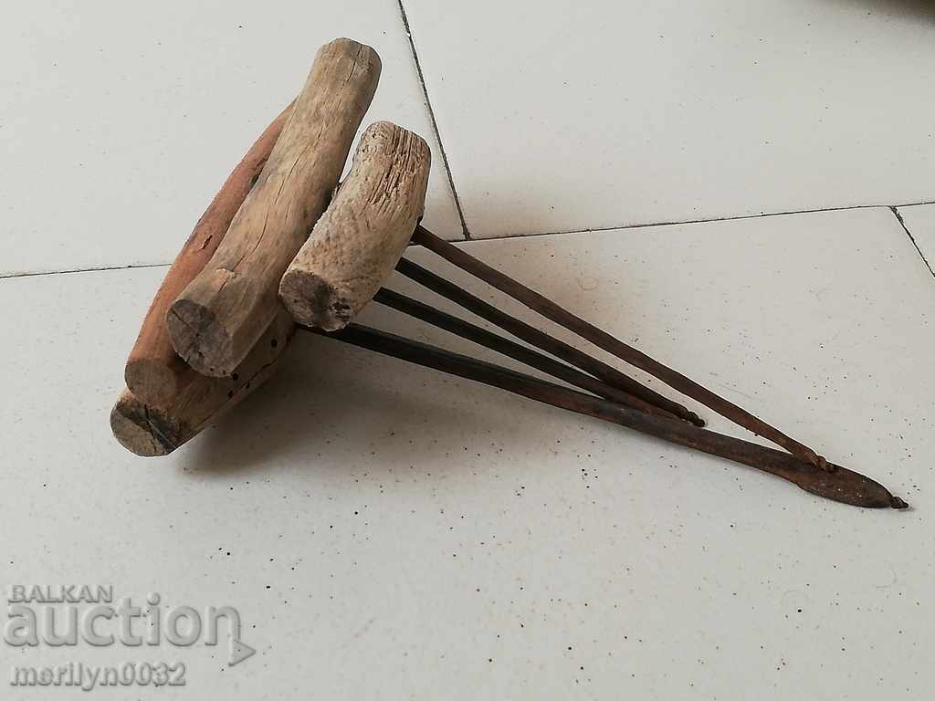 Mașini de măcinat vechi, care bobinau grătar de fier forjat - 7 Mașini de măcinat vechi, care bobinau grătar de fier forjat - 7