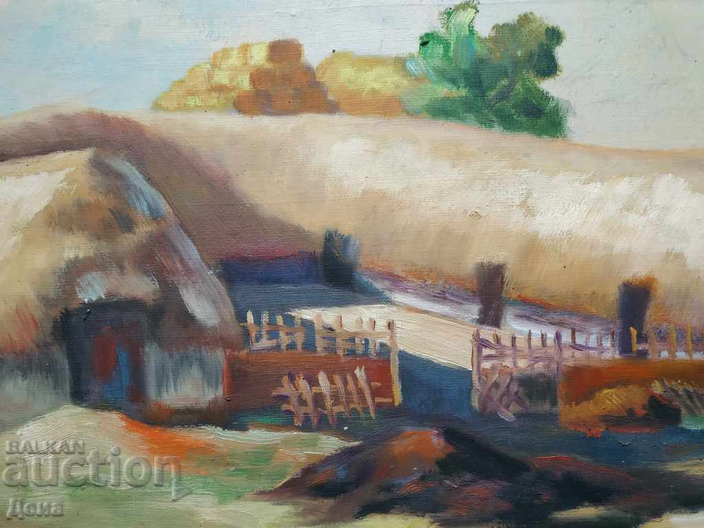 Auction  VESO OIL PAINTING 1990