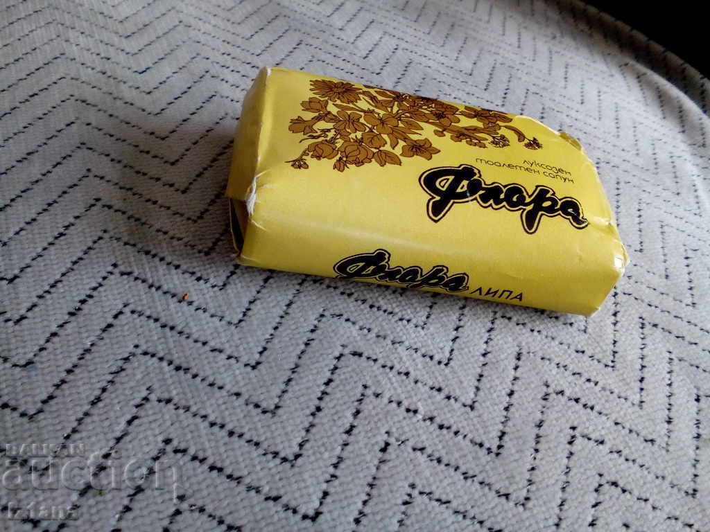 Old soap Flora - 6 Old soap Flora - 6