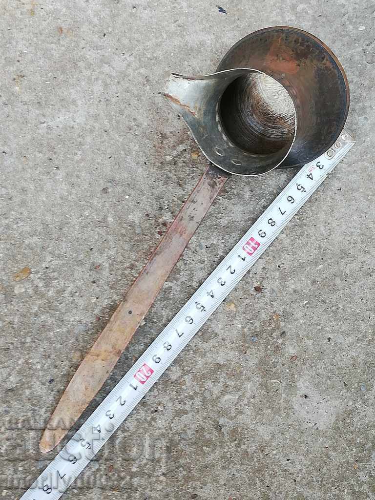 Auction Old copper tin, coffee, baker, copper pot Auction Old copper tin, coffee, baker, copper pot