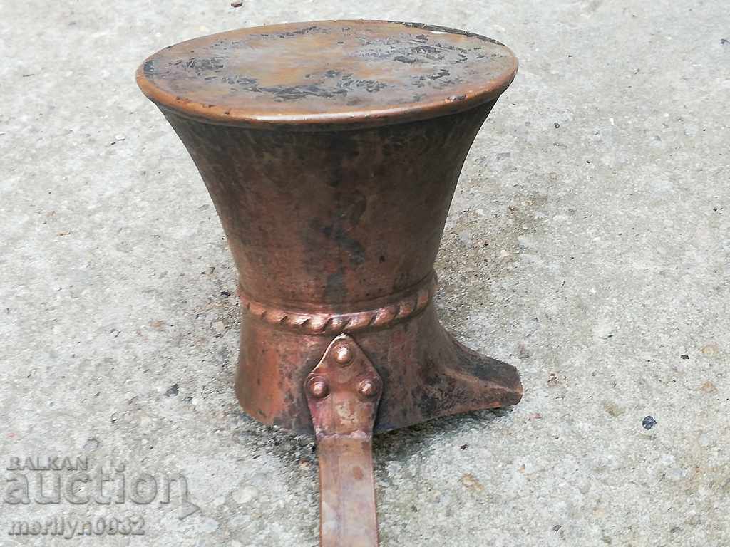 Old copper tin, coffee, baker, copper pot - 5 Old copper tin, coffee, baker, copper pot - 5