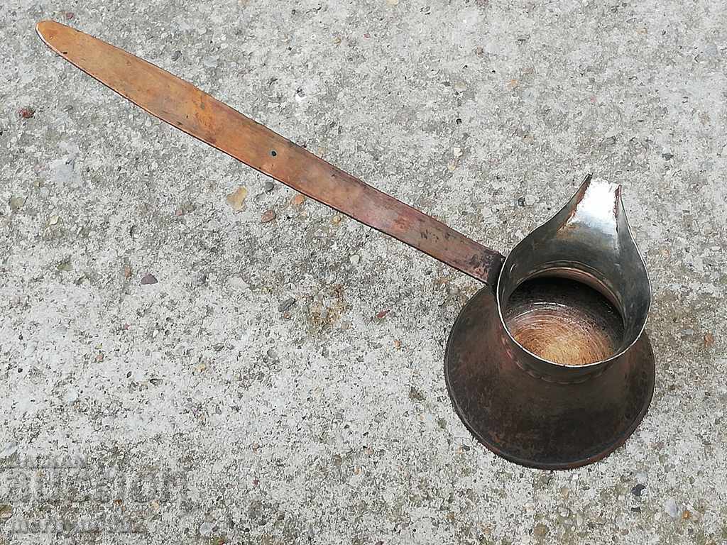 Old copper tin, coffee, baker, copper pot - 6 Old copper tin, coffee, baker, copper pot - 6