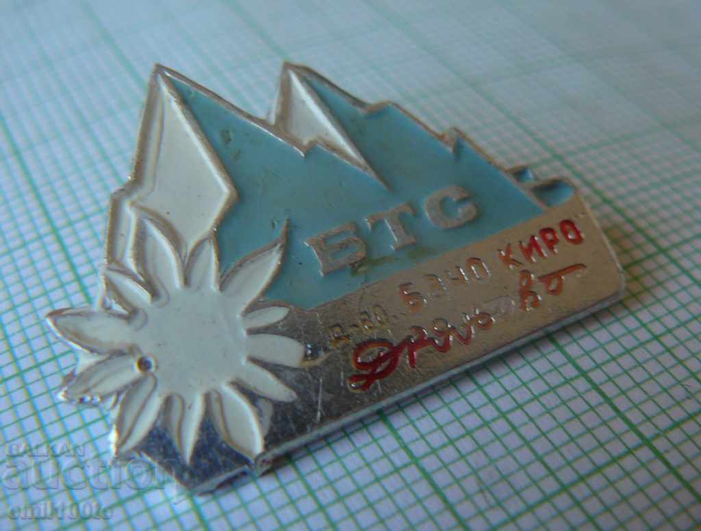 Licitație Insigna - Compania turistică BTC Bacho Kiro Dryanovo