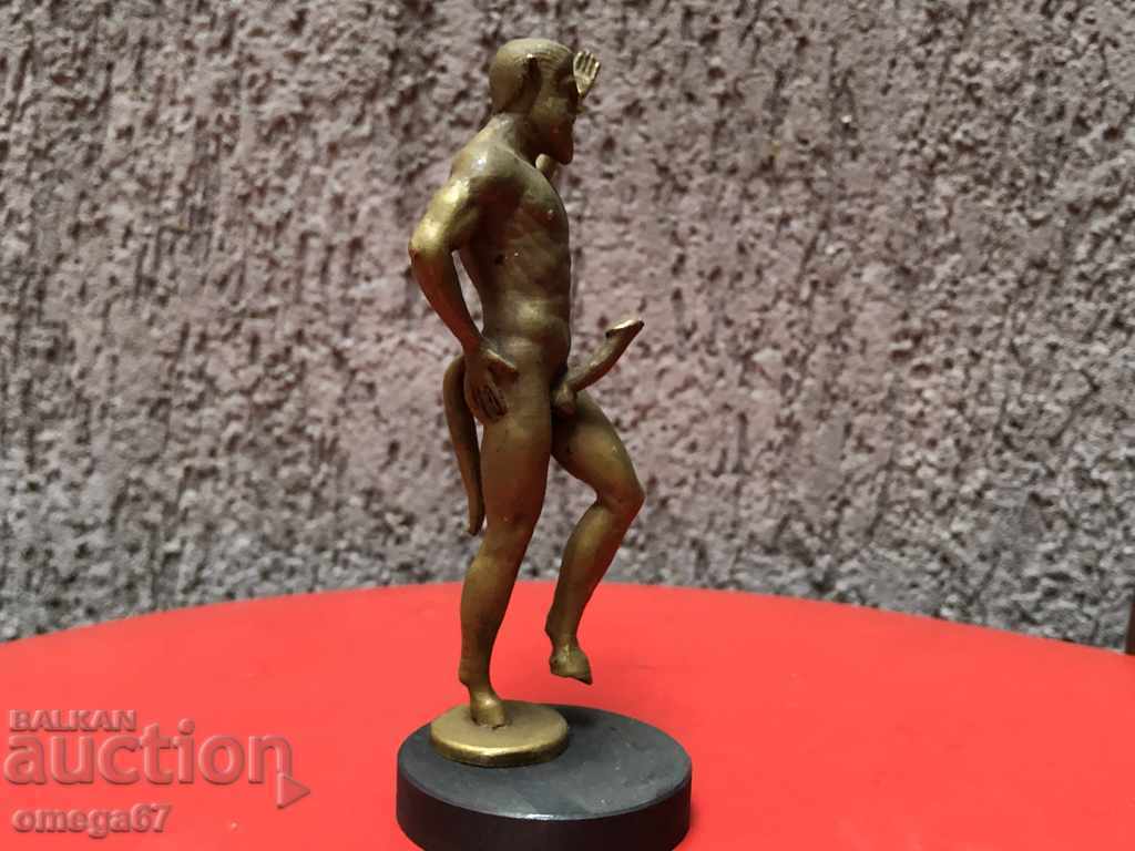 Bronze statuette of Satyr with price 255.00 BGN | € 130.38 Bronze statuette of Satyr with price 255.00 BGN | € 130.38