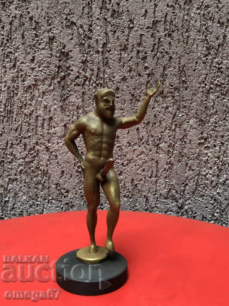 Bronze statuette of Satyr - 6 Bronze statuette of Satyr - 6