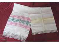 19th Century 2 Pieces of Kennel Towels