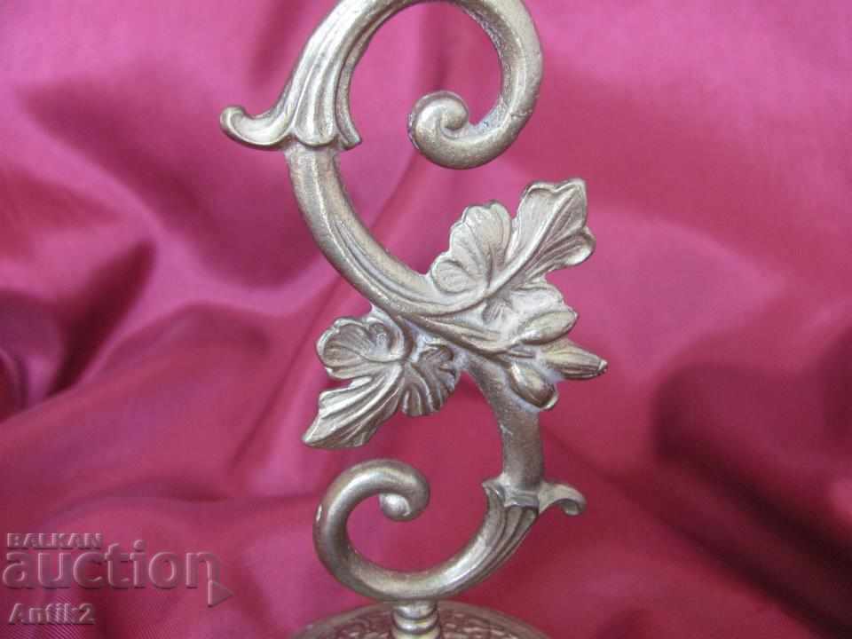 Livrarea Imperial Russia Bronz Sfeșnic marcat Livrarea Imperial Russia Bronz Sfeșnic marcat