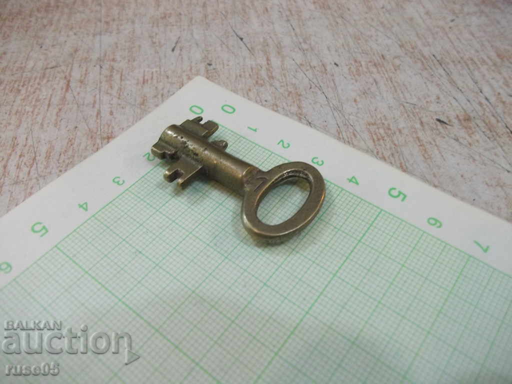 Key lock no. 1 for padlock - 5 Key lock no. 1 for padlock - 5