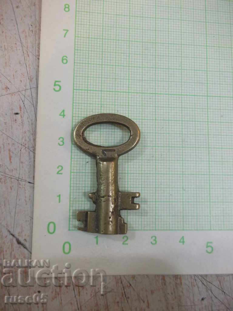 Key lock no. 1 for padlock