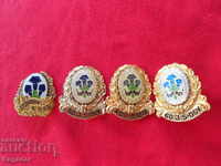 Collection of old badges