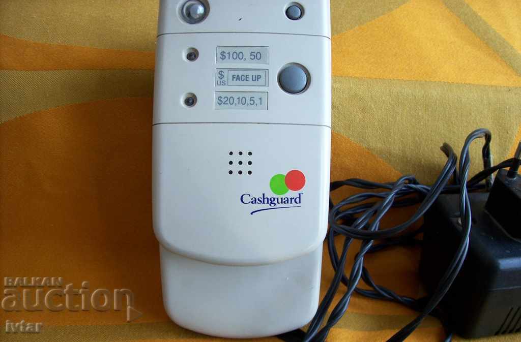 Детектор на фалшиви банкноти "Cashguard 1000" с цена 12.00 лв. | € 6.14 Детектор на фалшиви банкноти "Cashguard 1000" с цена 12.00 лв. | € 6.14