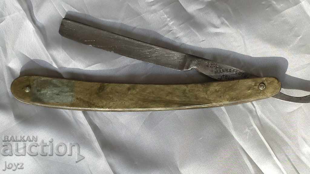 Delivery of Razor Mannos Solingen 154 Mann & Federlein + box Delivery of Razor Mannos Solingen 154 Mann & Federlein + box