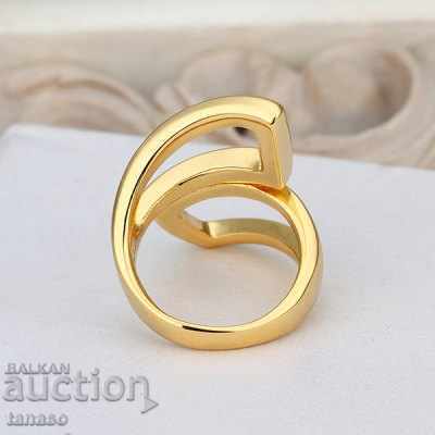 Interesting ring made of anti-allergic alloy - 5