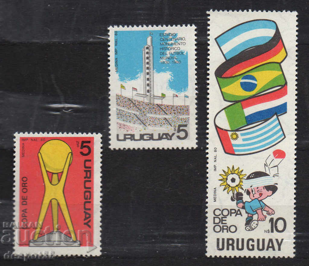 1980. Uruguay. Cupa Mondială.