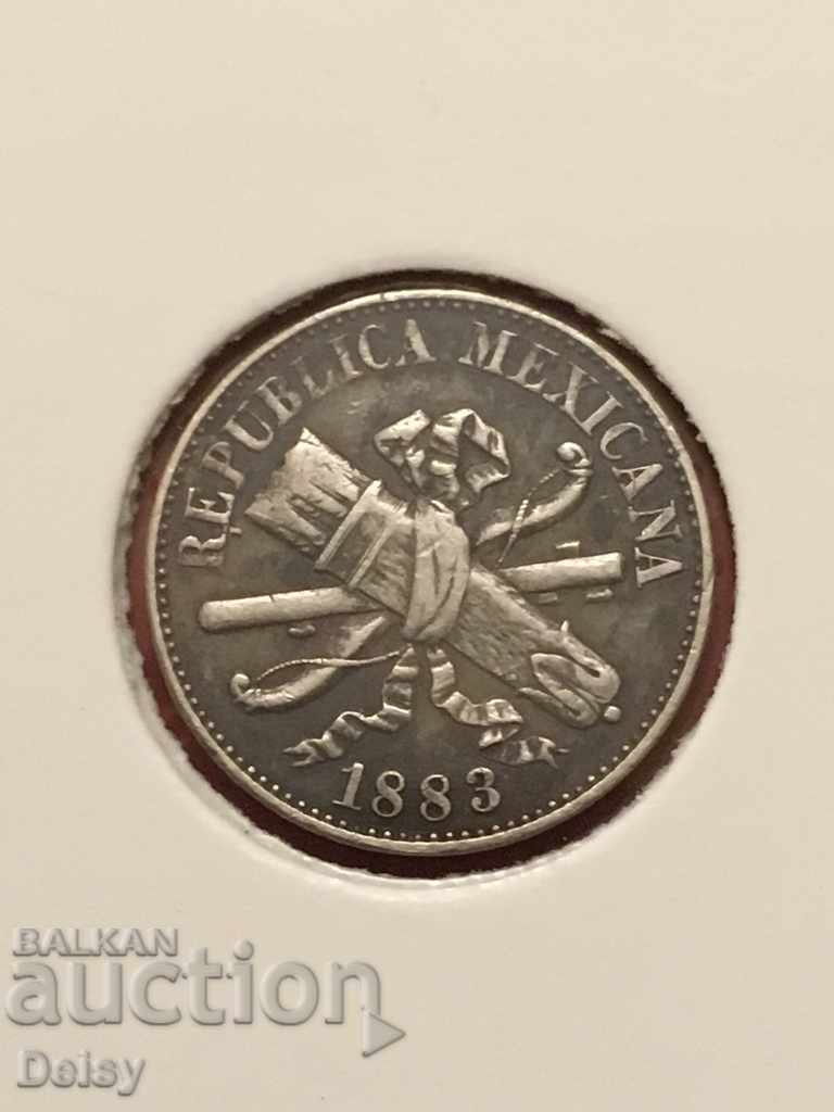 Μεξικό 1 σεντ 1883. (2)