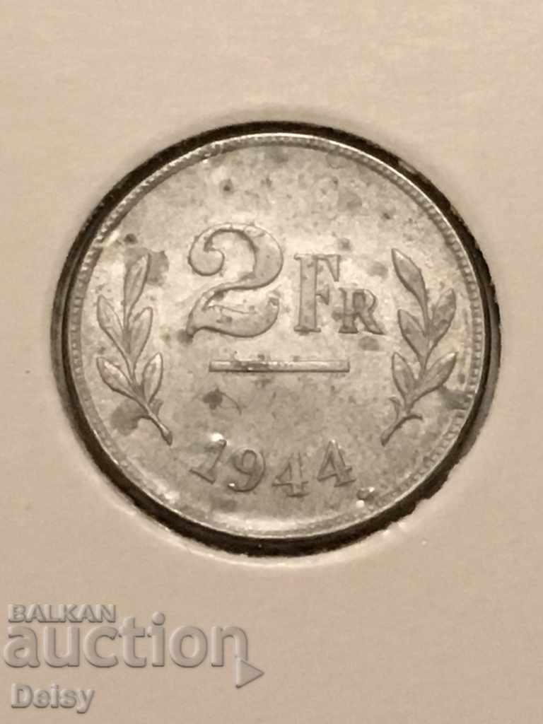 France 2 φράγκα το 1944.
