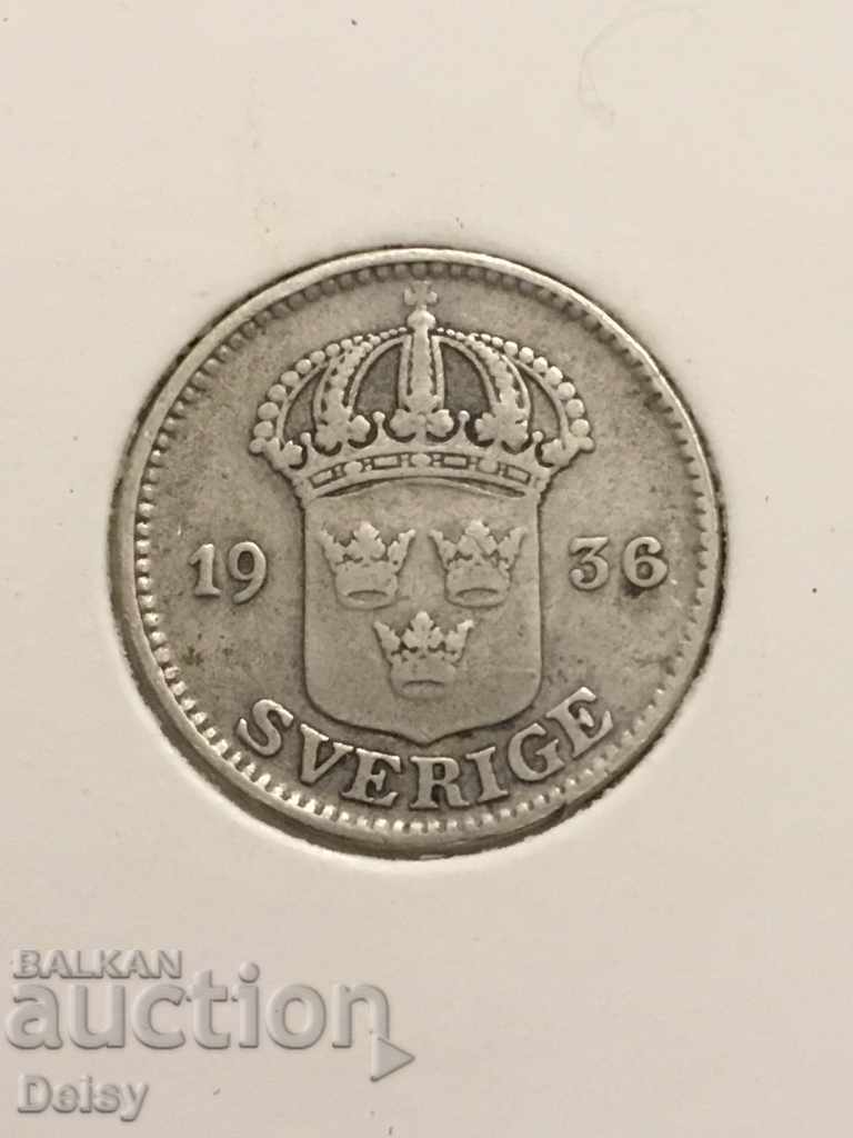 Швеция, 25 йоре 1936г.(G)