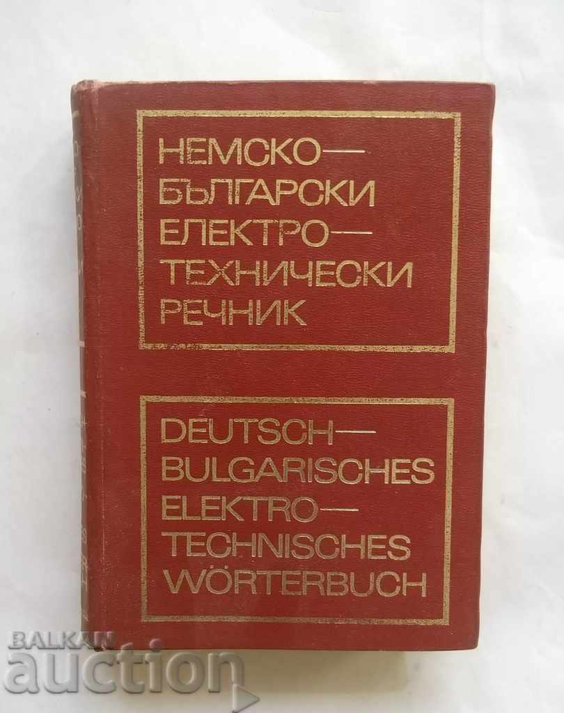 Dicționar electrotehnic germano-bulgar 1972