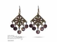 Cercei boho din bronz