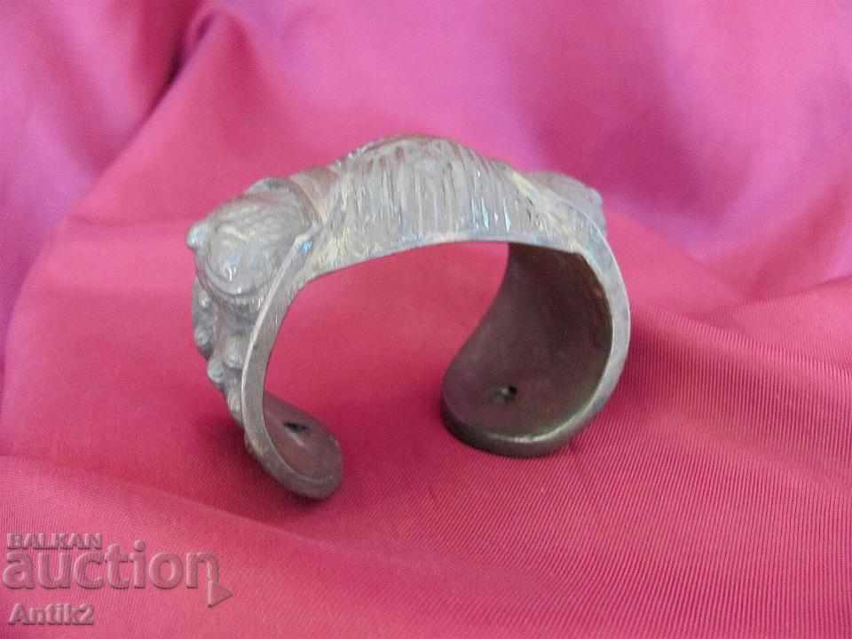 19th Century Turkish Islamic Ottoman Bronze Women's Bracelet with price 120.00 BGN | € 61.36 19th Century Turkish Islamic Ottoman Bronze Women's Bracelet with price 120.00 BGN | € 61.36