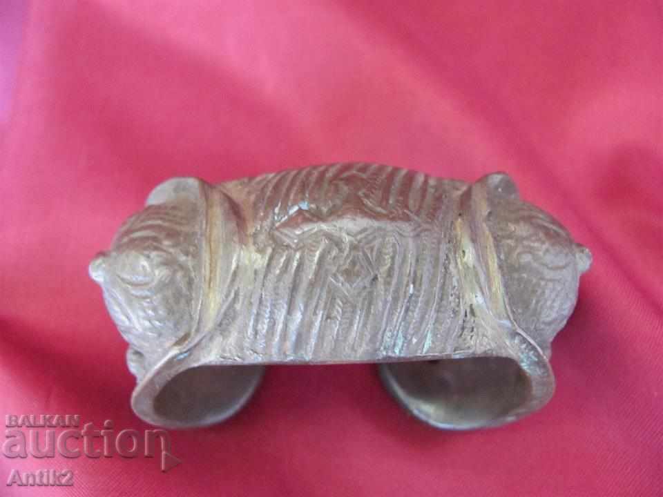 Delivery of 19th Century Turkish Islamic Ottoman Bronze Women's Bracelet Delivery of 19th Century Turkish Islamic Ottoman Bronze Women's Bracelet