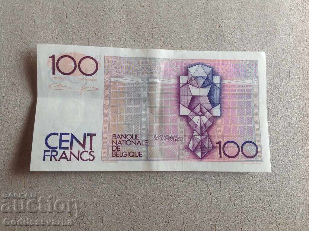 Belgium 100 Francs 1982-94 P142 8547 with price 21.00 BGN | € 10.74