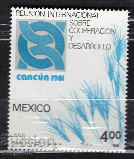 1981. Mexico. Conference on Cooperation and Development.