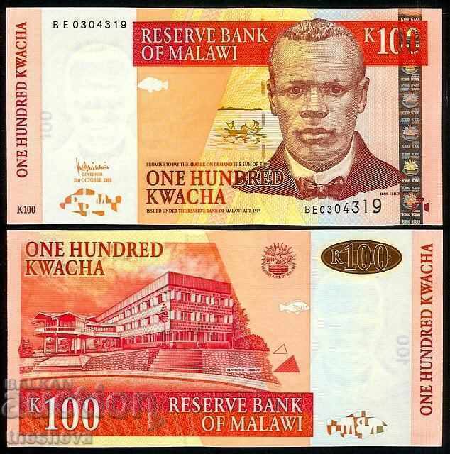 MALAWI 100 KWACHA 2005 UNC P-54a