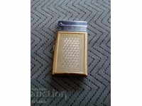 Old cigarette case, Sunflower lighter