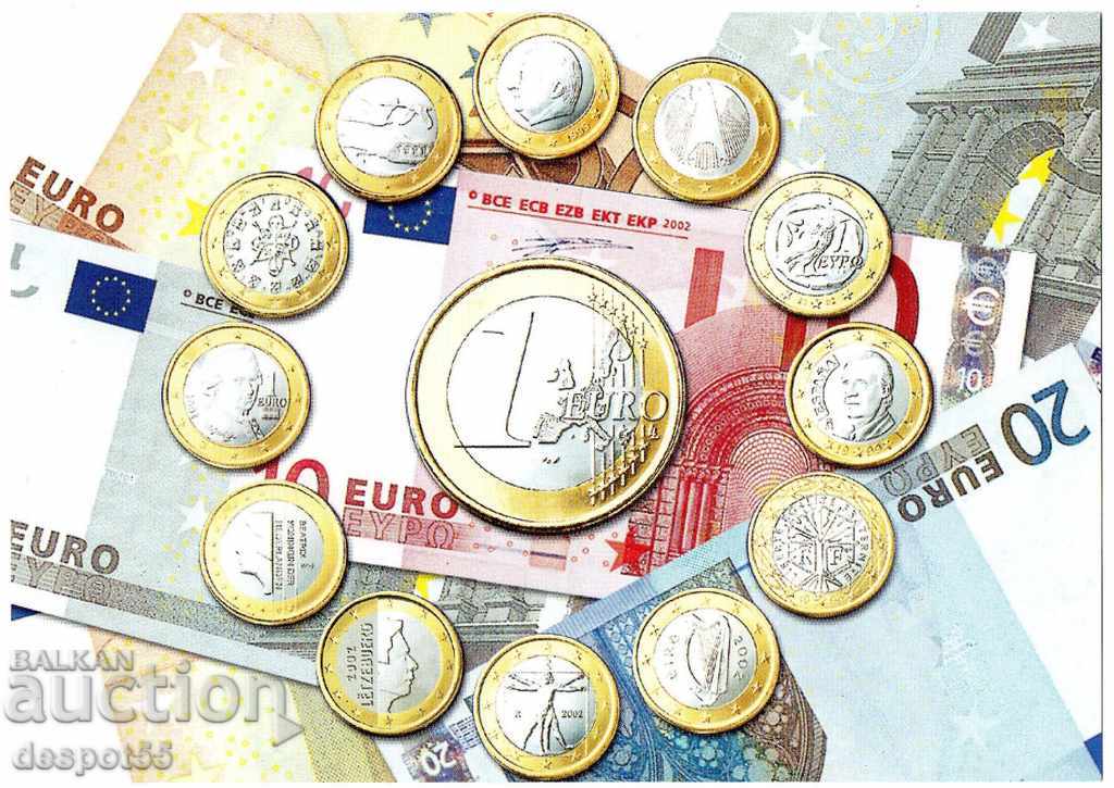 2001. Germany. Envelope "First Day" - Introduction of the euro. with price 2.50 BGN | € 1.28 2001. Germany. Envelope "First Day" - Introduction of the euro. with price 2.50 BGN | € 1.28