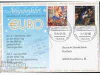 2001. Γερμανία. Φάκελος "Πρώτη Ημέρα" - Εισαγωγή του ευρώ.