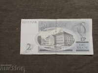 2 Estonian Krooni 1992