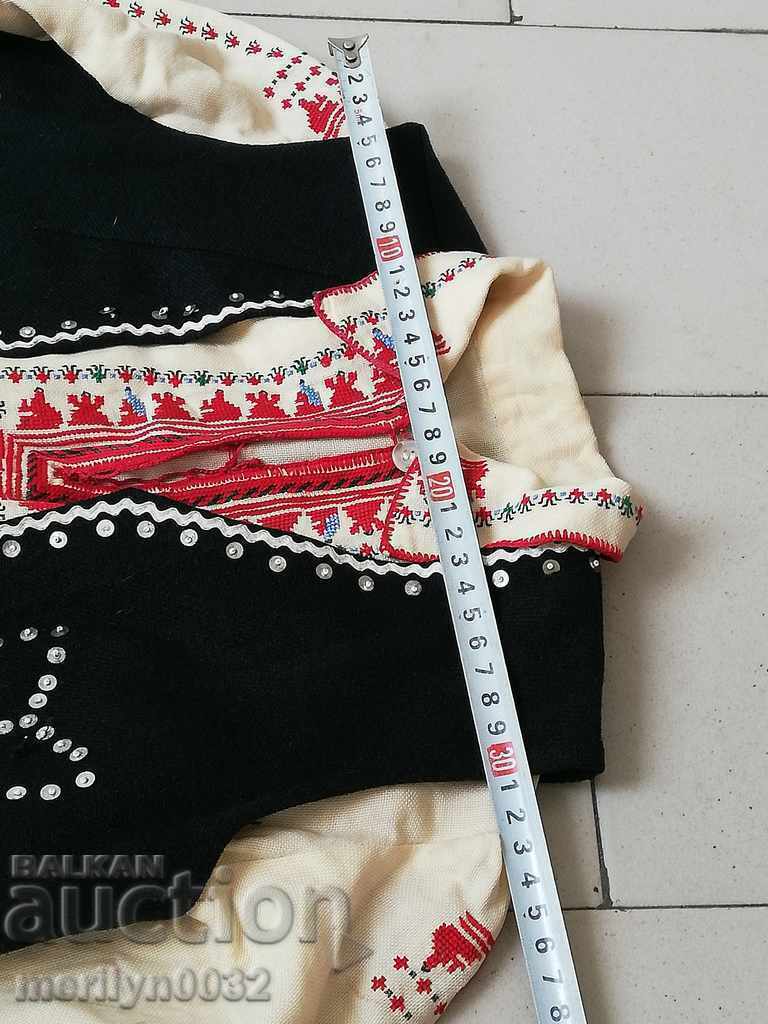 Children's embroidered shirt with vest, traditional dress, clothing - 7 Children's embroidered shirt with vest, traditional dress, clothing - 7