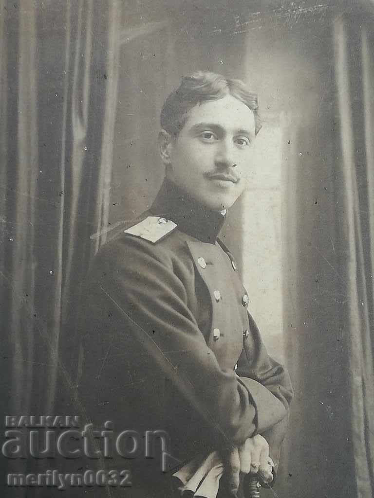 Photograph of a Bulgarian officer with price 42.00 BGN | € 21.47 Photograph of a Bulgarian officer with price 42.00 BGN | € 21.47