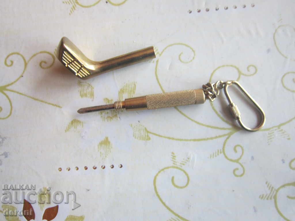 Auction Amazing 3-in-1 golf club keychain Auction Amazing 3-in-1 golf club keychain
