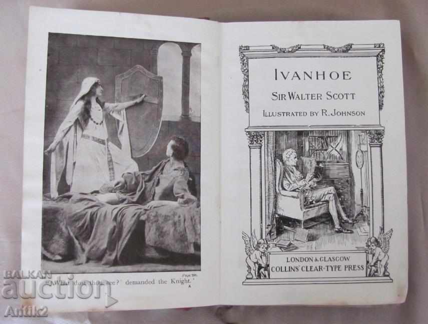 19th century Book IVANHOE SIR WALTER SCOTT with price 90.00 BGN | € 46.02 19th century Book IVANHOE SIR WALTER SCOTT with price 90.00 BGN | € 46.02