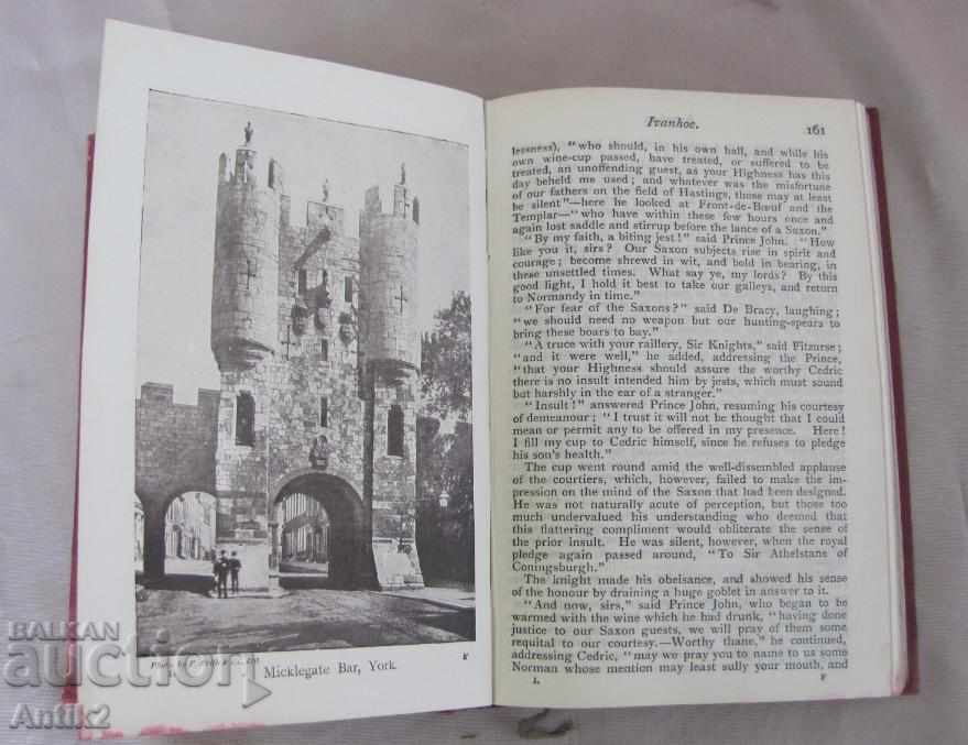 19th century Book IVANHOE SIR WALTER SCOTT - 6 19th century Book IVANHOE SIR WALTER SCOTT - 6