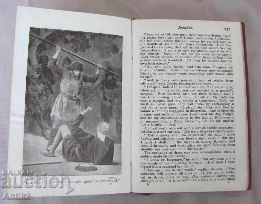 19th century Book IVANHOE SIR WALTER SCOTT - 7 19th century Book IVANHOE SIR WALTER SCOTT - 7